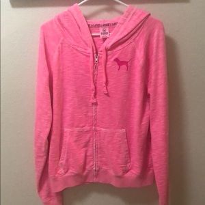 Pink Jacket with Hoodie